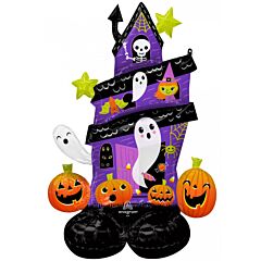 Μπαλόνια AirLoonz Στοιχειωμένο Σπίτι Halloween 88 x 127 cm φουσκώνουν με αέρα.