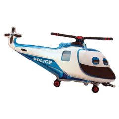 Balloons Police Helicopter 93 cm, Flexmetal