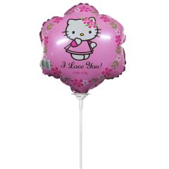 Μπαλόνια Hello Kitty, I love You minishape Anagram