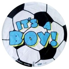 Balloons foil ball its a boy 18 inch 