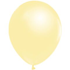 Μπαλόνι 12'' (30cm) Κίτρινο Macaron - Marco Polo Quality Balloons (25 Tεμάχια)
