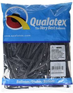 Μπαλόνια Μαύρα 260 Κατασκευής QUALATEX (100 τεμάχια)