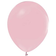 Μπαλόνια 12,5'' ματ ροζ ανοιχτό (15 τεμάχια)