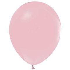 Balloons 12,5''  latex pastel pink (15 pcs)