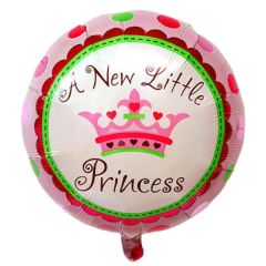Μπαλόνι 18 ιντσών στρογγυλό New Little Princess