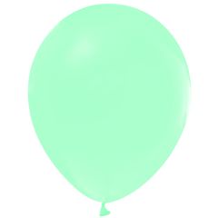 Μπαλόνια 12,5'' ματ Macaron πράσινο (15 τεμάχια)