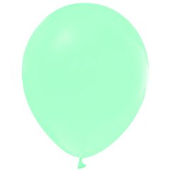Μπαλόνια 12,5'' ματ Macaron πράσινο (15 τεμάχια)