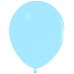 Μπαλόνια 12,5'' ματ Macaron γαλάζιο (15 τεμάχια)