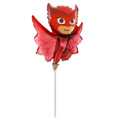 Balloon 9 inch minishape PJ Masks Owlette Grabo