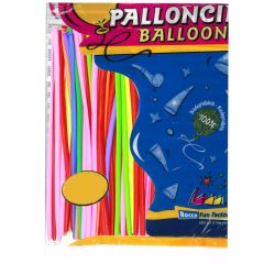 Μπαλόνια 260 κατασκευής 100 τεμάχια διάφορα χρώματα