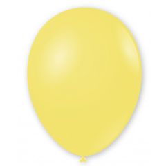 Μπαλόνια latex Macaron κίτρινο 12 ιντσών 15 τεμάχια