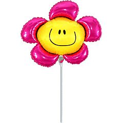 Balloons foil 9 inch FLEXMETAL flower