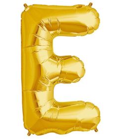 Μπαλόνια γράμματα 1 μέτρο χρυσό E