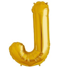 Μπαλόνια γράμματα 1 μέτρο χρυσό J