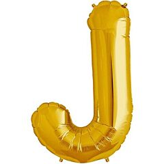 Μπαλόνια γράμματα 1 μέτρο χρυσό J