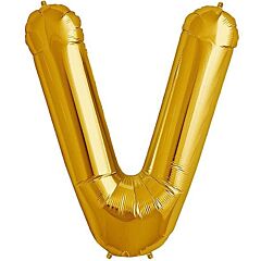 Μπαλόνια γράμματα 1 μέτρο χρυσό V