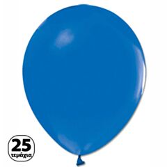 Μπαλόνι 12'' (30cm) Μπλε Ματ (25 Tεμάχια) - Marco Polo Quality Balloons