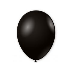 Μπαλόνια 9 ιντσών ματ μαύρο 15 τεμάχια