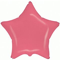 Μπαλόνι foil 18'' αστέρι κόκκινο παστέλ