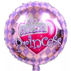 Μπαλόνι Πριγκίπισσα και στέμμα - Princess 45 εκατοστά