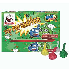 Pop pop snap xl SFT8501 (50 pcs) balloon-fire-gr