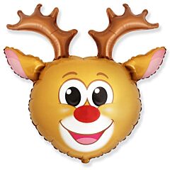 Μπαλόνι τάρανδος Reindeer Head 73 εκατοστά - Flexmetal (901823)