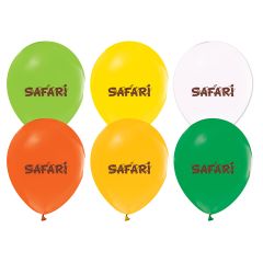 Μπαλόνια 12,5'' Ζώα της ζούγκλας Safari (15 τεμάχια)