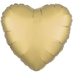 Μπαλόνι foil 18 ιντσών σατινέ χρυσή καρδιά 