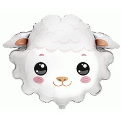 Balloons sheep head 83cm Flexmetal