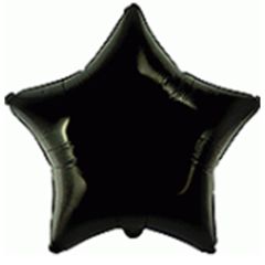 Μπαλόνια 18'' αστέρι μαύρο, Flexmetal