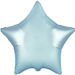 Μπαλόνια 18'' αστέρι σατινέ γαλάζιο, Flexmetal