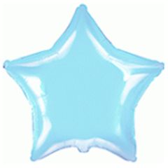 Μπαλόνια 18'' αστέρι γαλάζιο, Flexmetal
