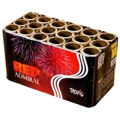 Πυροτεχνήματα 18 βολών TB16 Red Admiral Tropic