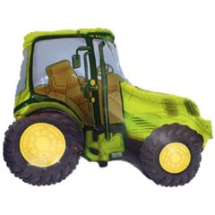 Balloons tractor green 75cm