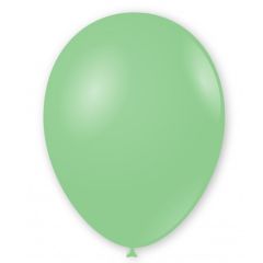 Μπαλόνια 12 ιντσών ματ πράσινο μέντας 15 τεμάχια