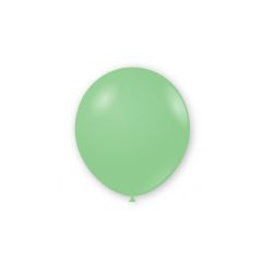 Μπαλόνια 5 ιντσών ματ πράσινο μέντας μπεμπέ 30 τεμάχια