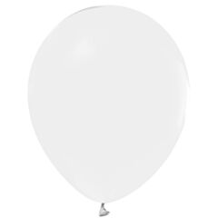 Μπαλόνι 12'' (30cm) Λευκό Ματ - Marco Polo Quality Balloons (25 Tεμάχια)