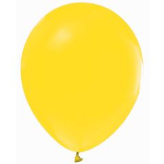 Balloons 12,5''  latex pastel yellow (15 pcs)