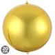 Μπαλόνια foil χρυσά 4D στρογγυλά 20 εκατοστών 