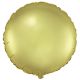 Μπαλόνια 18'' στρογγυλό σατινέ χρυσό, Flexmetal