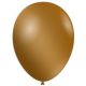 Μπαλόνια 13 ιντσών περλέ χρυσό 15 τεμάχια