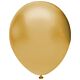 Μπαλόνια 13'' χρυσό μεταλλικό (15 τεμάχια)