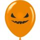 Μπαλόνια 12 ιντσών πορτοκαλί Halloween Smile (15 τεμάχια)