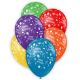 Μπαλόνια 12'' Happy birthday all around τύπωμα 15 τεμάχια ΣΥΣΚΕΥΑΣΜΕΝΑ ND