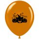 Μπαλόνια 12 ιντσών τυπωμένα HALLOWEEN 15 τεμάχια ΣΥΣΚΕΥΑΣΜΕΝΑ ND