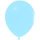 Μπαλόνια 12,5'' ματ Macaron γαλάζιο (15 τεμάχια)