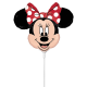 Μπαλόνια Minnie Mouse με κόκκινο φιόγκο minishape Anagram