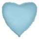 Μπαλόνια 18'' καρδιά γαλάζια, Flexmetal