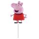 Balloons foil minishape Peppa red No2