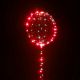 Μπαλόνι φωτιζόμενο 24 ιντσών LED κόκκινο